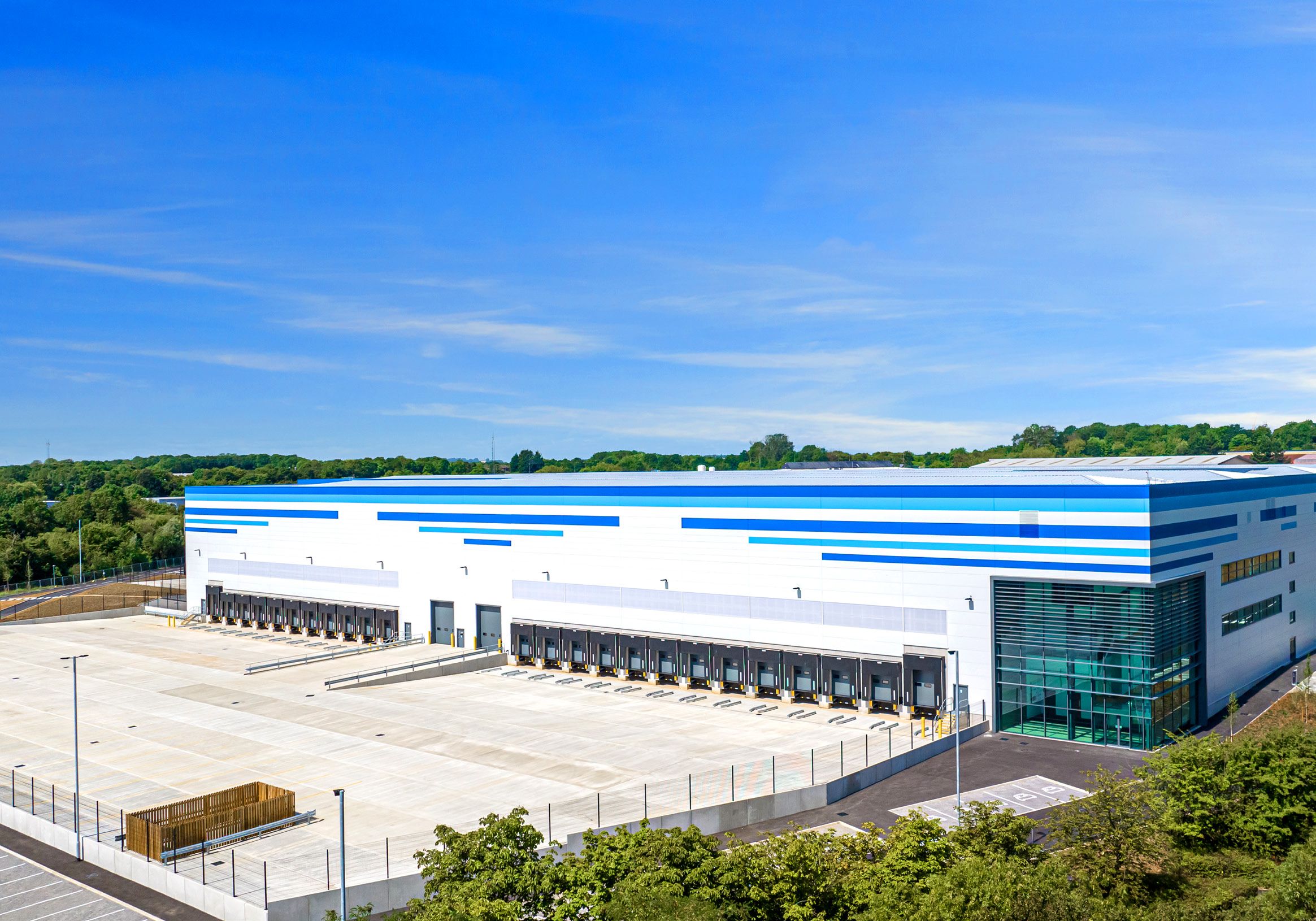 Core Milton Keynes Unit 1 service yard and offices